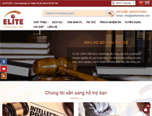 Tablet Screenshot of lawfirmelite.com